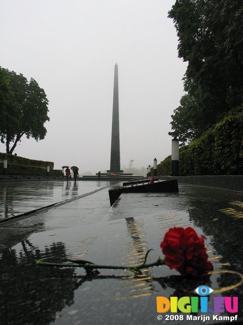 28312 Flower on war memorial Kiev